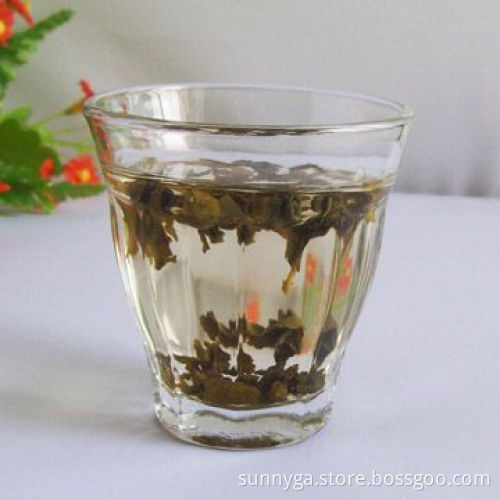 6oz Glass Tea Cup with 76.5mm Height and 76mm Top Diameter